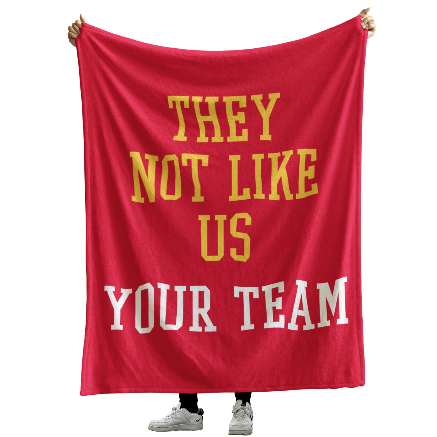 They Not Like Us Blanket