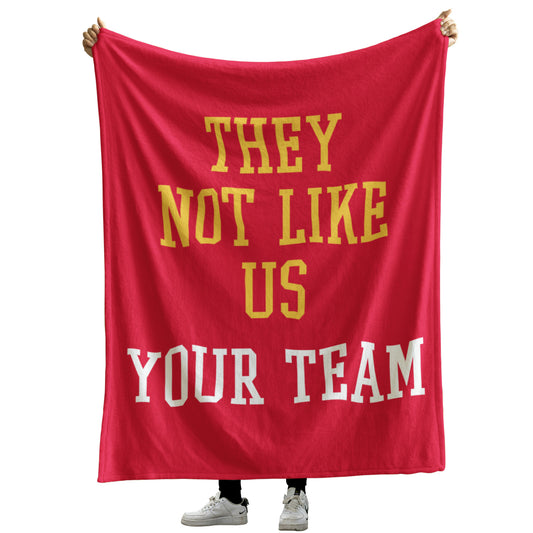 They Not Like Us Blanket